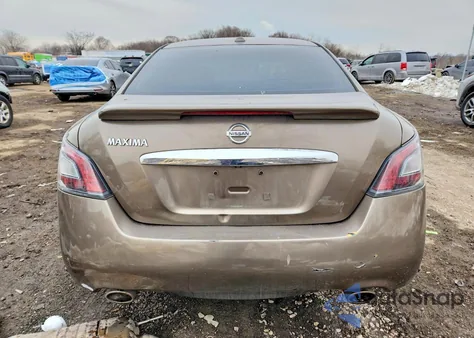 2012 Nissan Maxima S из США, поврежденный, VIN 1N4AA5AP4CC844397